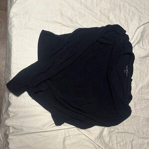 Derek Heart Black Long Sleeve Tee